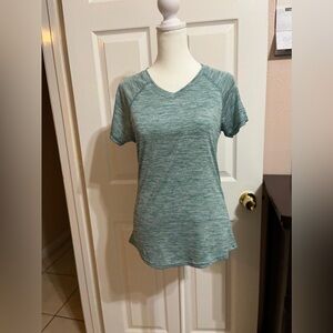 (P) Legend Green short sleeve workout shirt